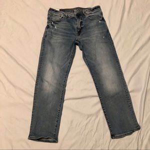 American Eagle original straight flex jeans